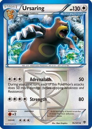 Ursaring (Team Plasma) (76) [Plasma Blast]
