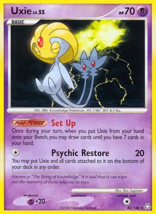Uxie (43) [Legends Awakened] Reverse Holofoil