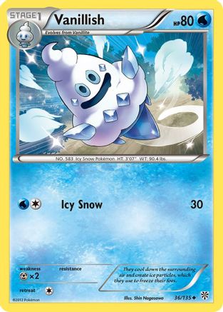 Vanillish (36) [Plasma Storm] Reverse Holofoil