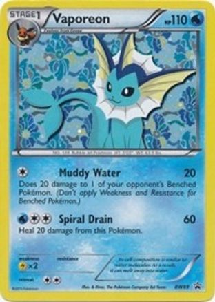 Vaporeon - BW89 (BW89) [Black and White Promos] Holofoil