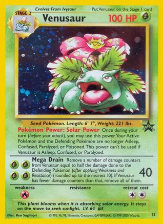 Venusaur (13) [WoTC Promo] Holofoil