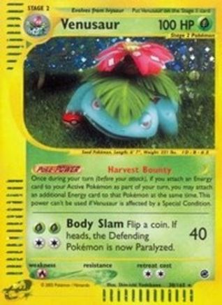 Venusaur (30) (30) [Expedition] Holofoil