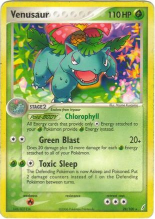 Venusaur (28) [Crystal Guardians]