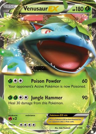 Venusaur EX (1) [XY Base Set] Holofoil
