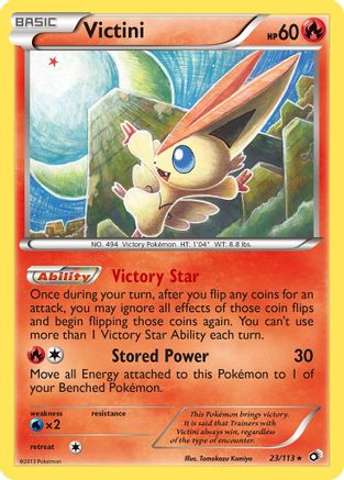 Victini (23) [Legendary Treasures] Reverse Holofoil
