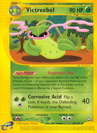 Victreebel (42) [Aquapolis] Reverse Holofoil