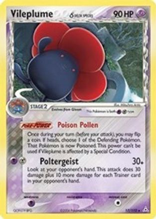 Vileplume (Delta Species) (17) [Holon Phantoms] Holofoil