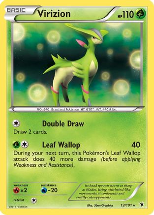 Virizion (13) [Noble Victories] Holofoil