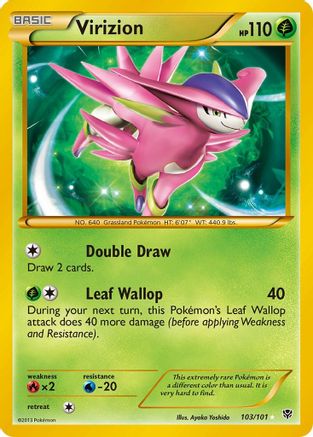 Virizion (Secret) () [Plasma Blast] Holofoil