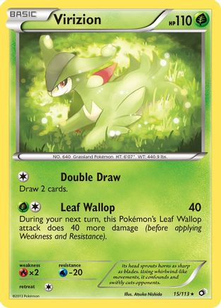 Virizion (15) [Legendary Treasures] Holofoil