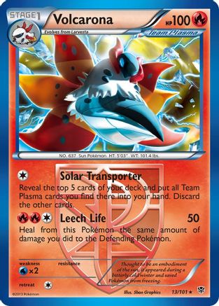 Volcarona (Team Plasma) (13) [Plasma Blast]