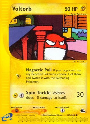 Voltorb (113) [Skyridge] Reverse Holofoil
