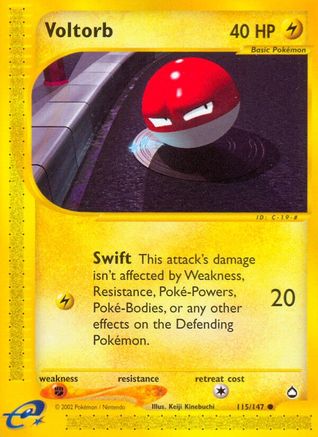Voltorb (115) (115) [Aquapolis]