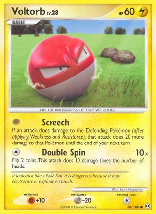 Voltorb (80) (80) [Stormfront] Reverse Holofoil