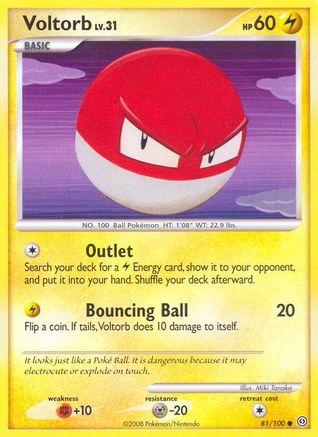 Voltorb (81) (81) [Stormfront] Reverse Holofoil