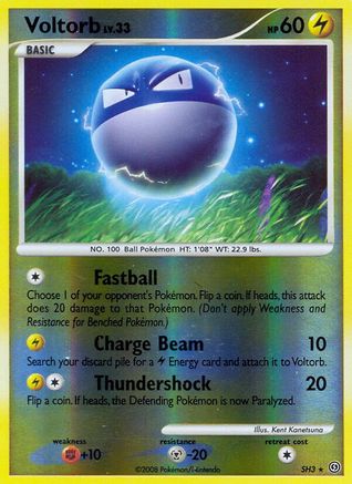 Voltorb (Shiny) (SH3) [Stormfront] Reverse Holofoil