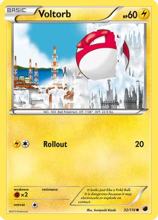 Voltorb (32) [Plasma Freeze] Reverse Holofoil