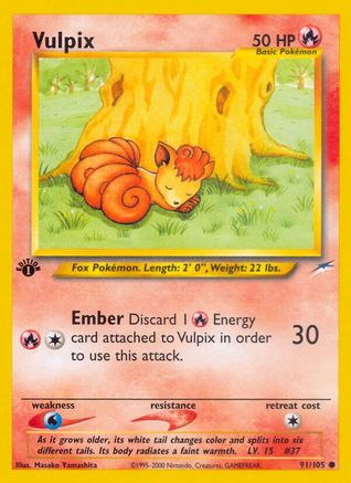 Vulpix (91) [Neo Destiny] Unlimited