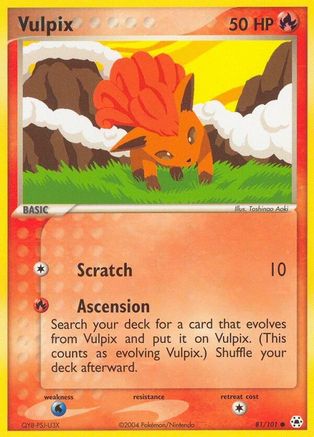 Vulpix (81) [Hidden Legends] Reverse Holofoil