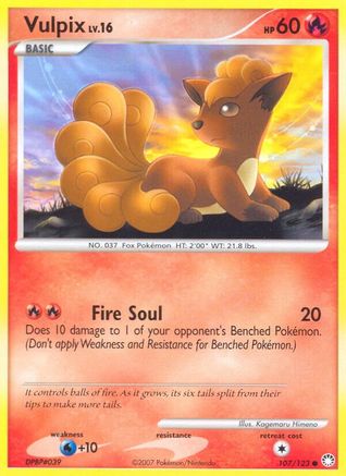 Vulpix (107) [Mysterious Treasures]