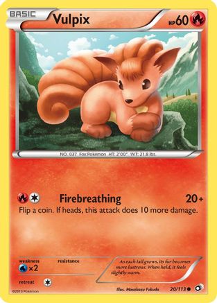 Vulpix (20) [Legendary Treasures]