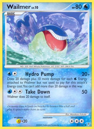 Wailmer (87) [Supreme Victors] Reverse Holofoil