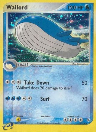 Wailord (14) [Ruby and Sapphire] Holofoil