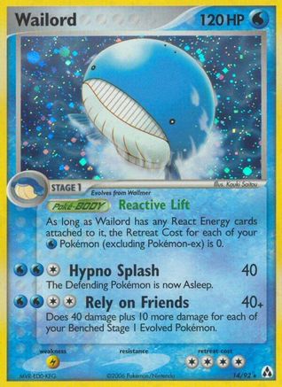 Wailord (14) [Legend Maker] Holofoil