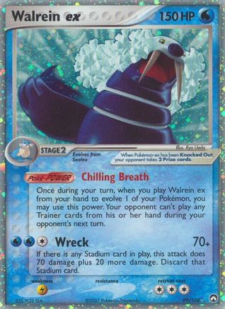 Walrein ex (99) [Power Keepers] Holofoil