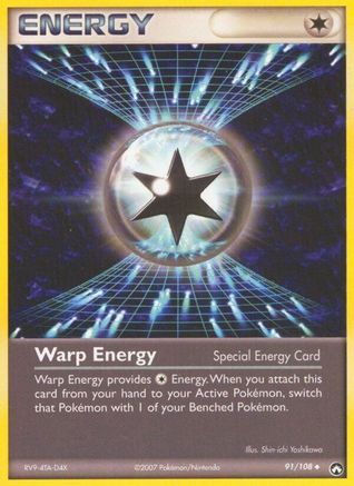 Warp Energy (91) [Power Keepers] Reverse Holofoil