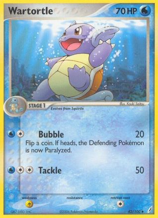 Wartortle - 042/100 (42) [Crystal Guardians]