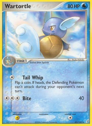 Wartortle - 043/100 (43) [Crystal Guardians]