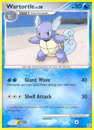 Wartortle (75) [Secret Wonders]