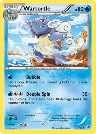 Wartortle (15) [Plasma Blast]