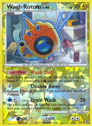 Wash Rotom (RT5) [Rising Rivals] Reverse Holofoil