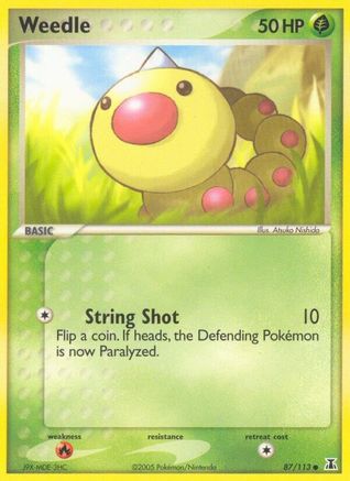 Weedle (87) [Delta Species]