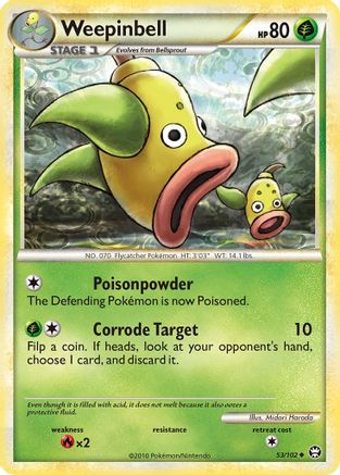 Weepinbell (53) [Triumphant] Reverse Holofoil