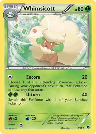 Whimsicott (12) () [Emerging Powers]