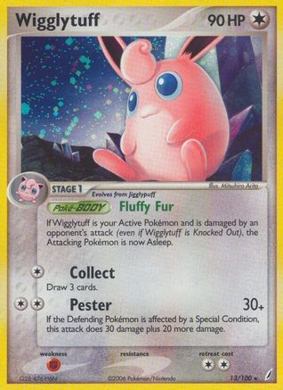 Wigglytuff (13) [Crystal Guardians] Holofoil