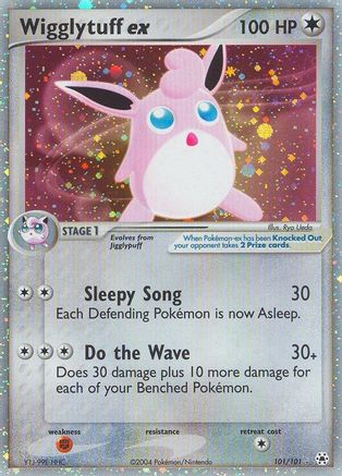 Wigglytuff ex (101) [Hidden Legends] Holofoil