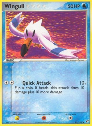 Wingull (81) [Deoxys] Reverse Holofoil