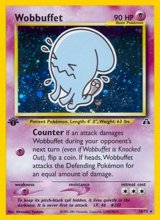 Wobbuffet (16) (16) [Neo Discovery] Unlimited Holofoil