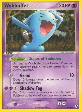 Wobbuffet (28) [Legend Maker] Reverse Holofoil