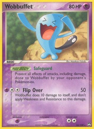 Wobbuffet (24) [Power Keepers] Reverse Holofoil
