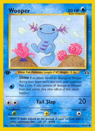 Wooper (71) [Neo Discovery] 1st Edition