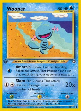 Wooper (82) [Neo Genesis] Unlimited