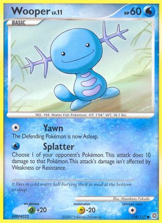 Wooper (118) [Secret Wonders]