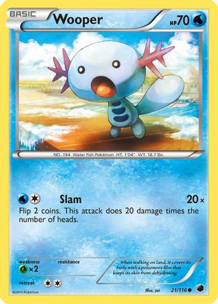 Wooper (21) [Plasma Freeze] Reverse Holofoil