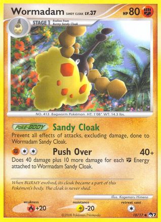Wormadam Sandy Cloak (10) [POP Series 7]