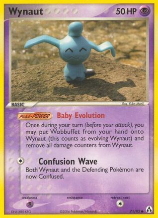Wynaut (71) [Legend Maker] Reverse Holofoil